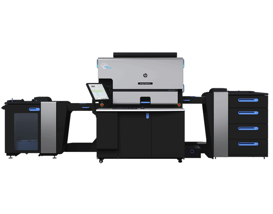 Impressora digital HP Indigo 7K para aplicações avançadas em rótulos e embalagens